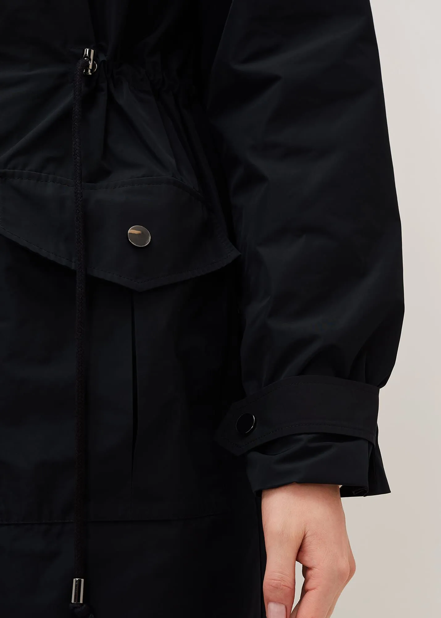 Chloe Longline Parka Coat