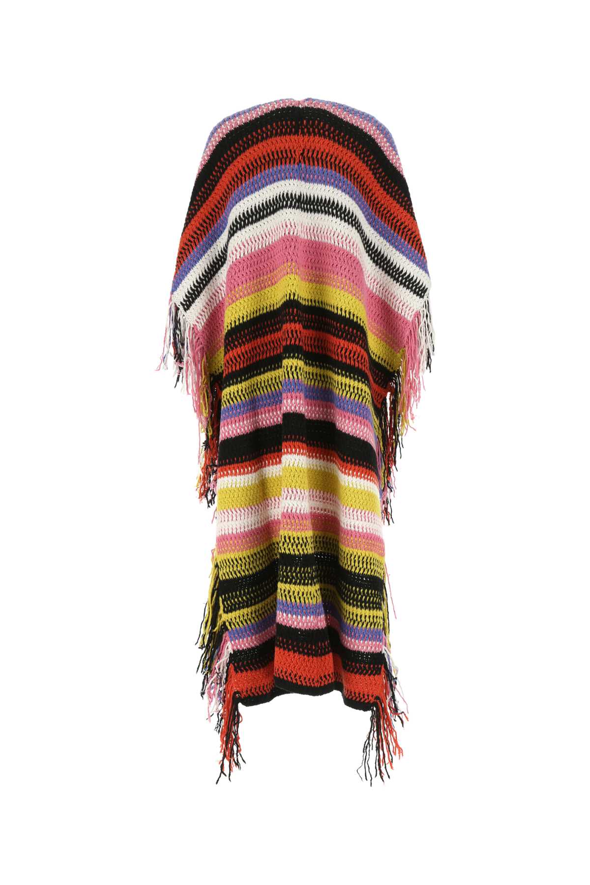 Chloé Striped Long Blanket Shawl