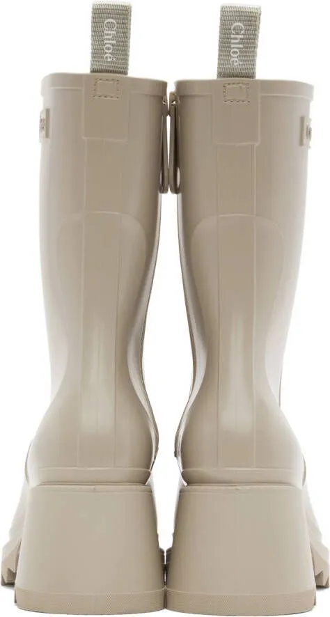 Chloé Taupe Betty Boots