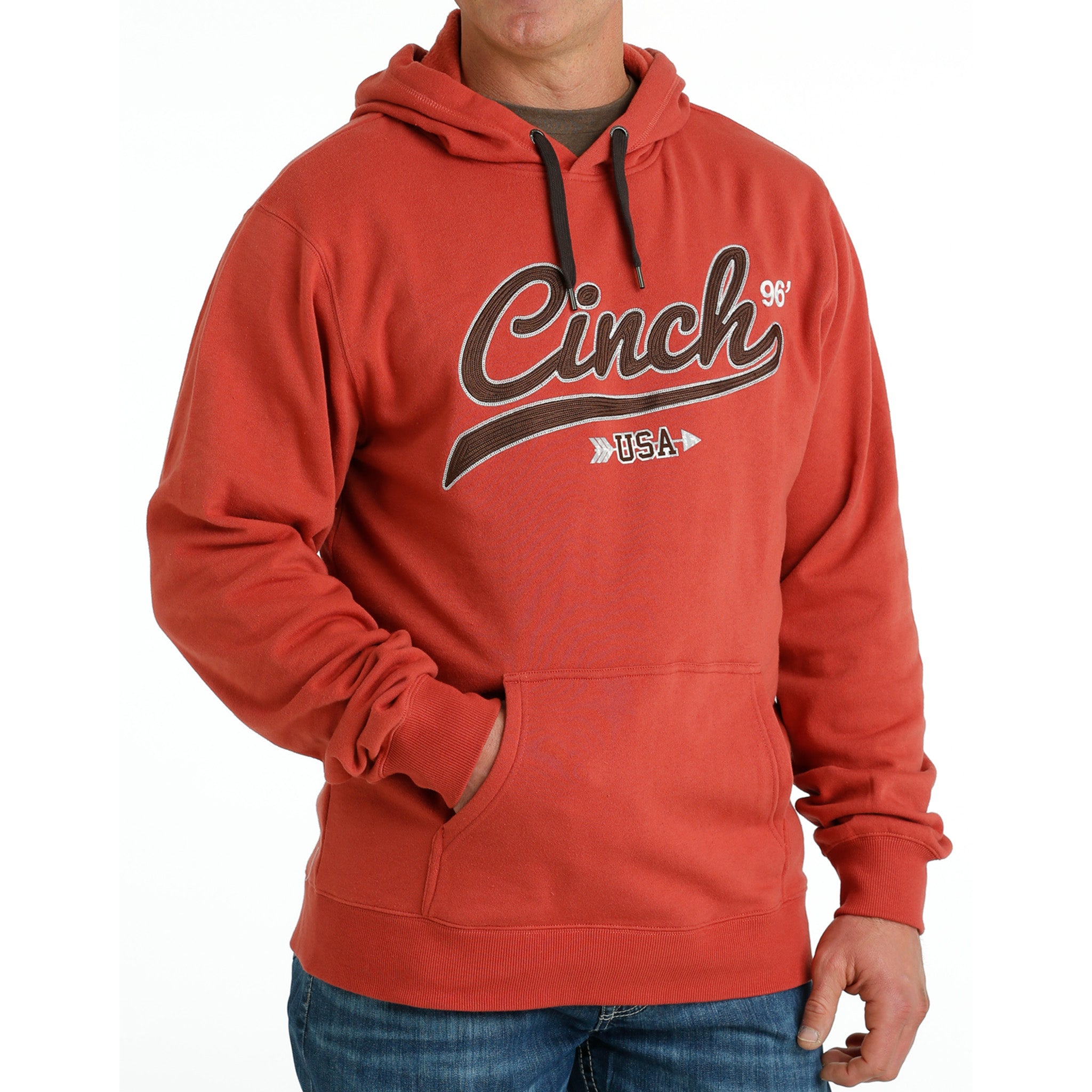 Cinch Men's Red Hoodie