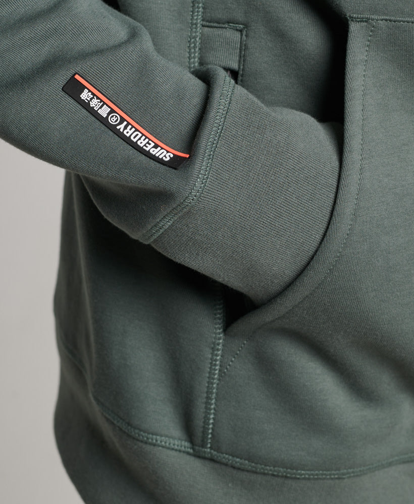 CODE Tech Zip Hoodie | Balsam Green