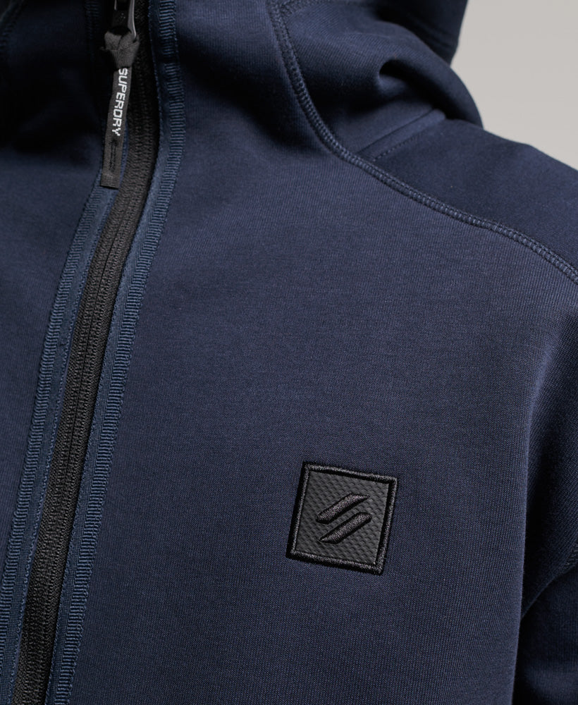 CODE Tech Zip Hoodie | Blueberry