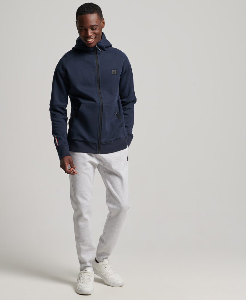 CODE Tech Zip Hoodie | Blueberry