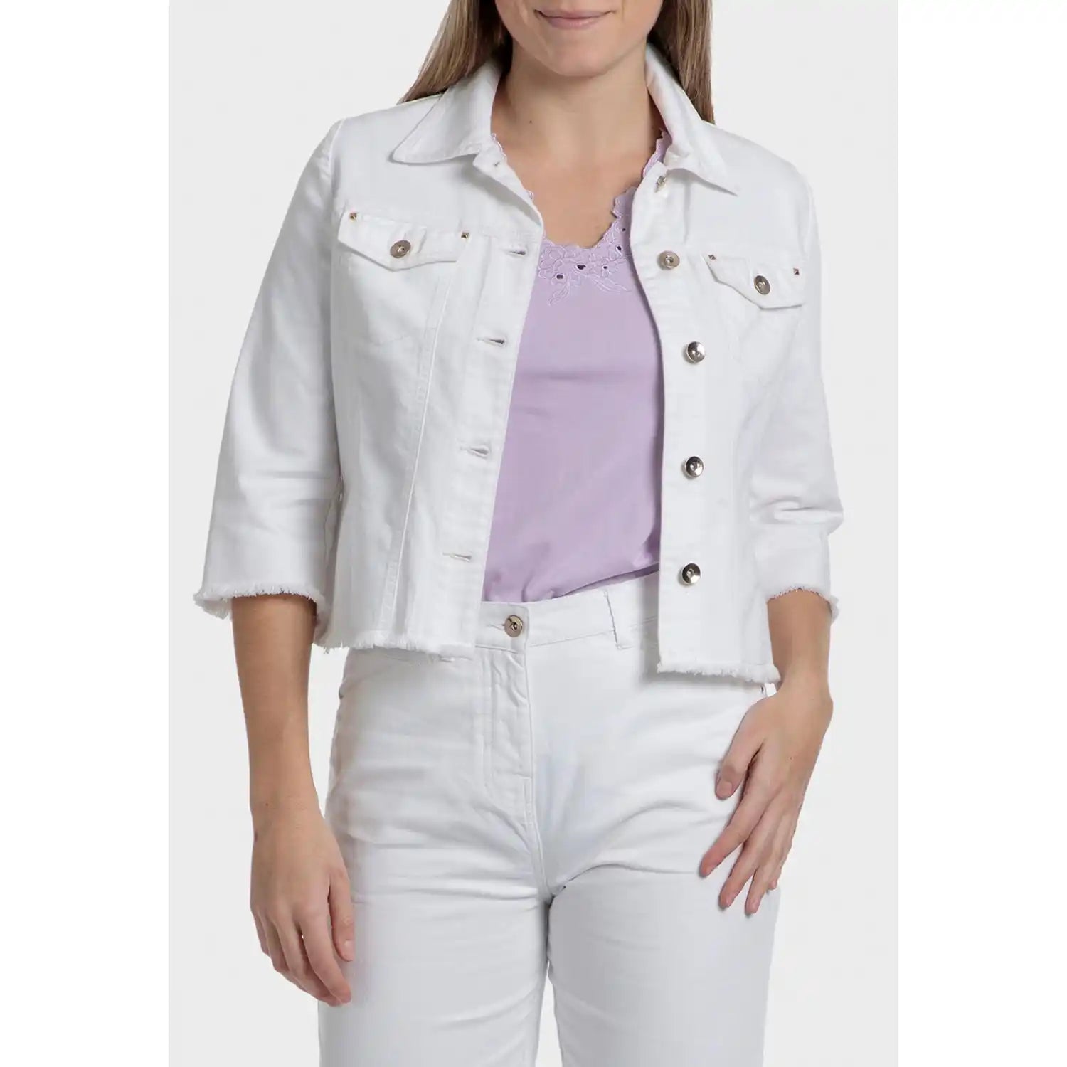 Cotton Jacket - White