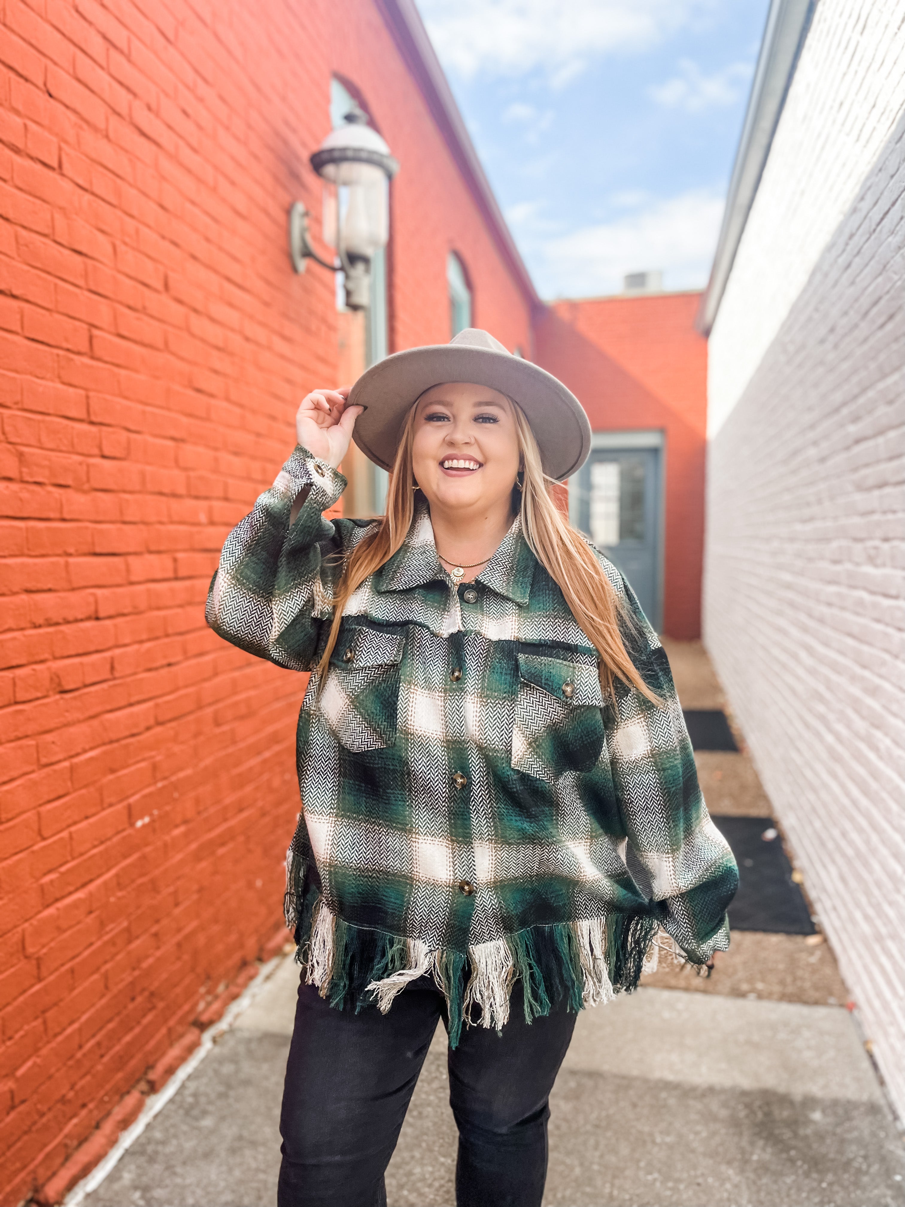 Country Cowgirl Fringe Jacket PLUS