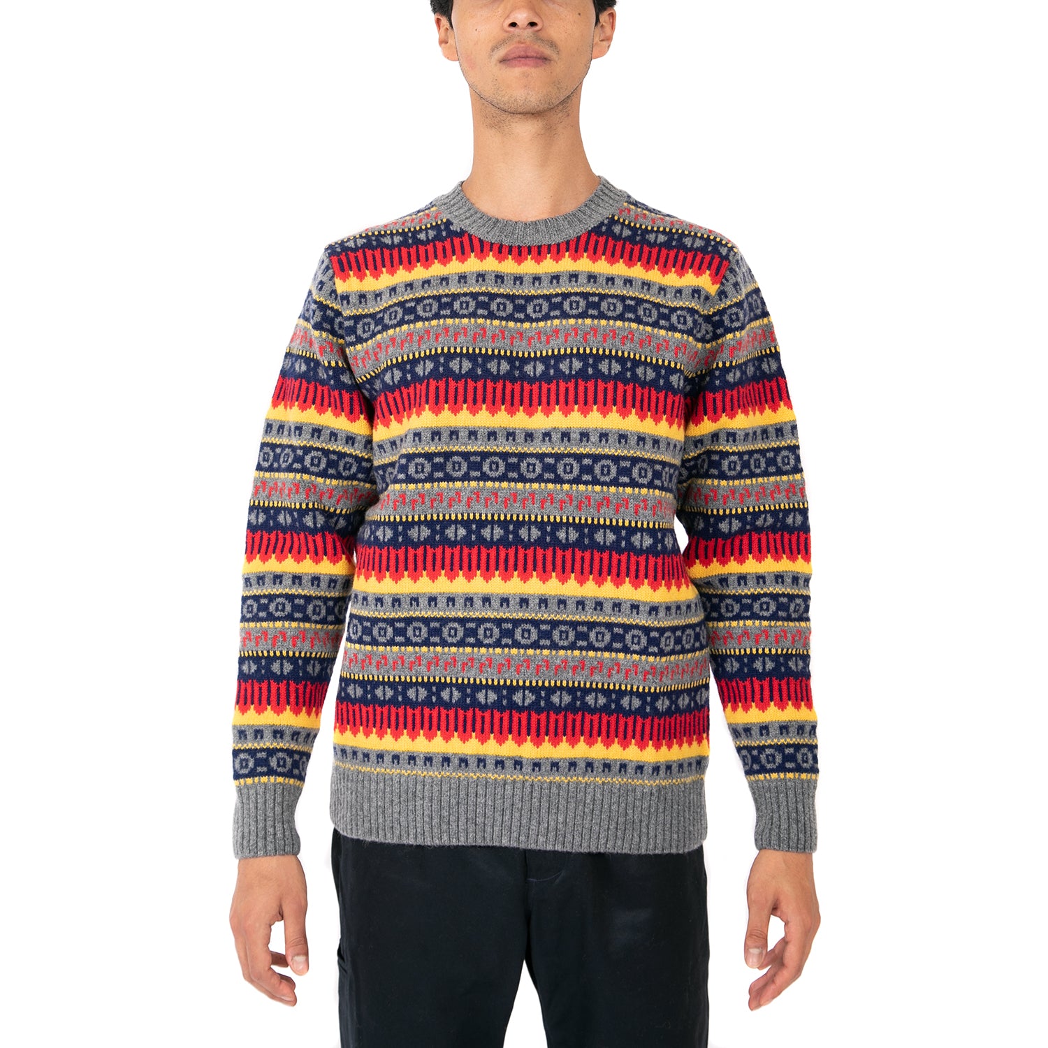 Country of Origin - Fairisle Lambswool - Yellow