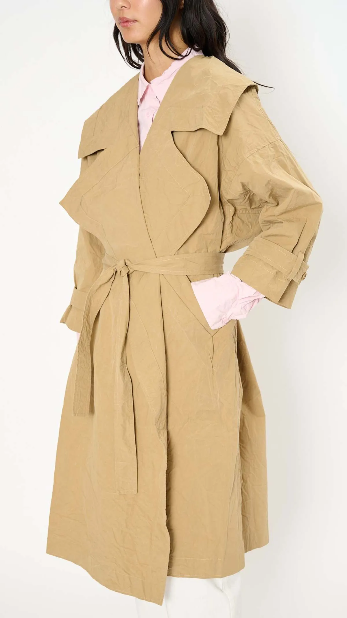 Cubica Coat - Camel