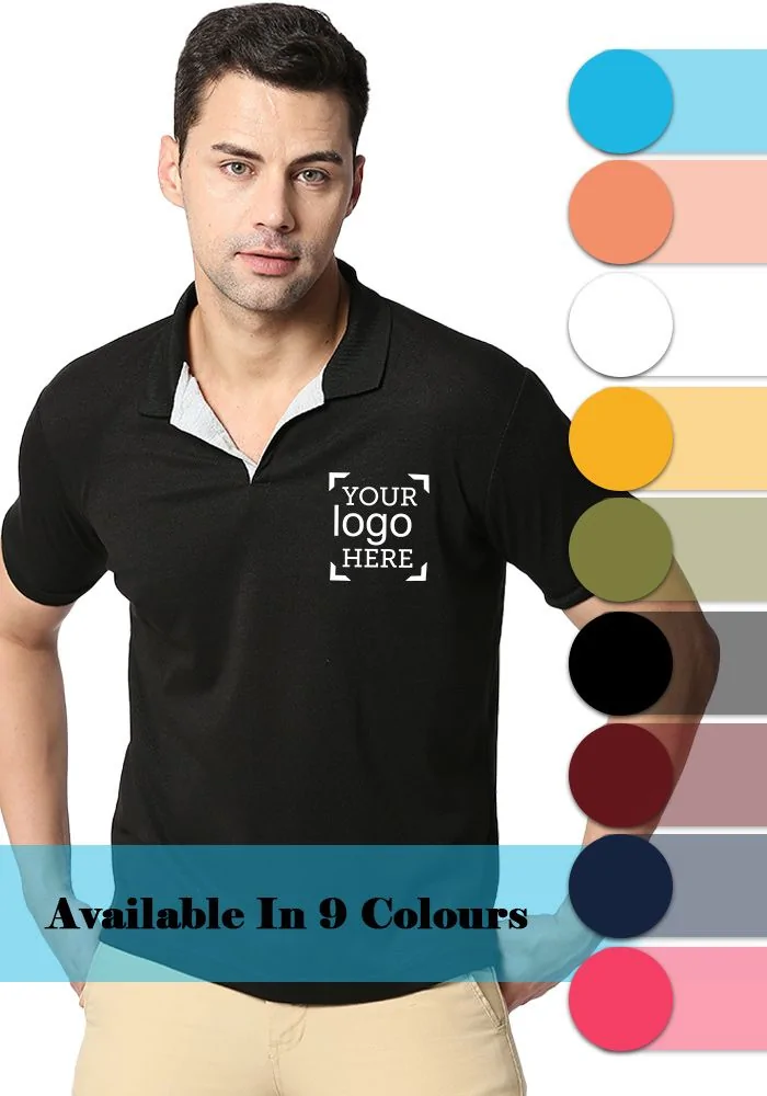 Custom PQ Polo Basic (Logo+Back Print) for Men