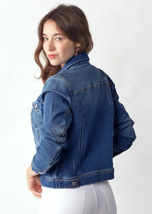 Dark Vintage Wash Risen Jacket