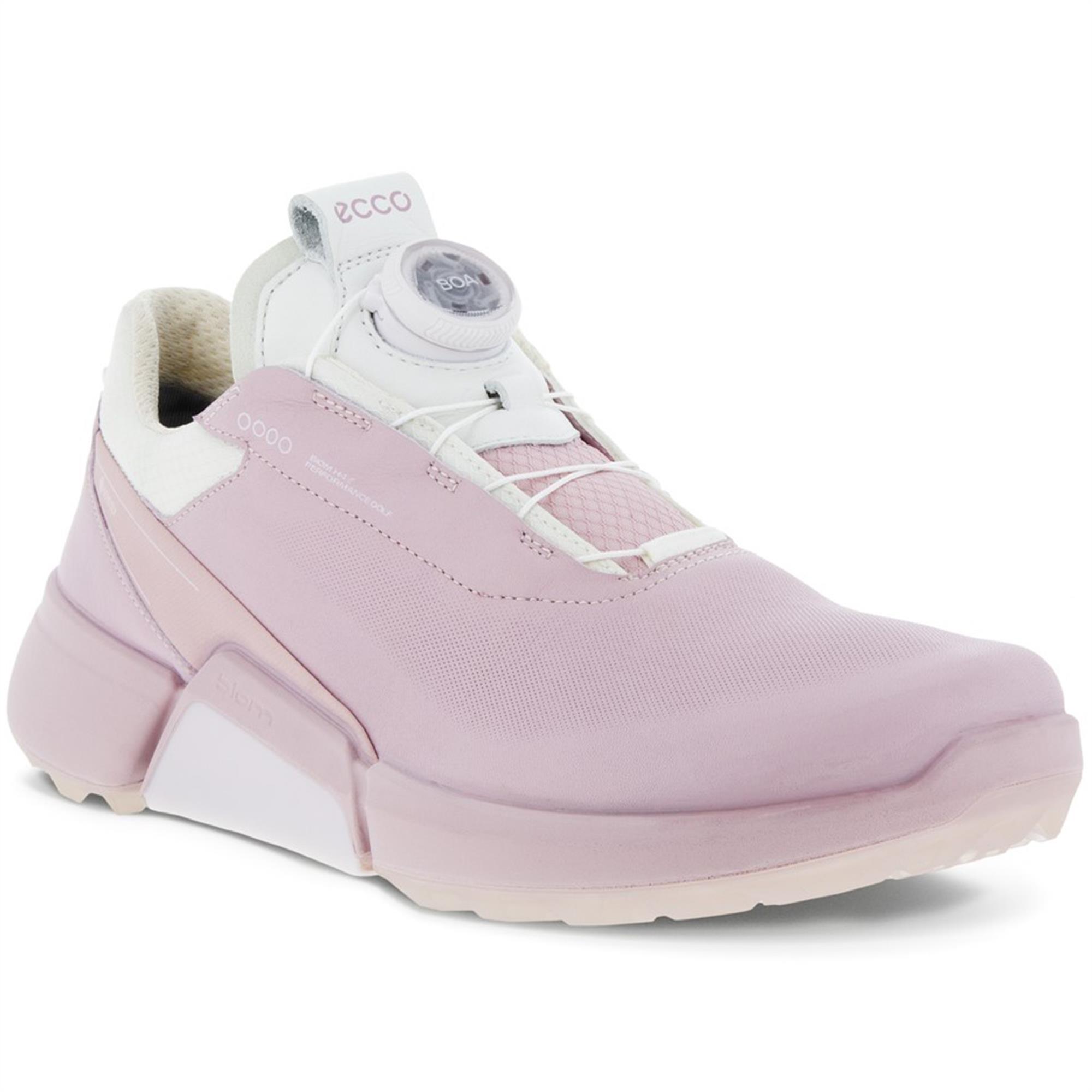 Ecco Biom H4 BOA Gore-Tex Ladies Golf Shoe Violet Ice/Delicacy/Shadow White