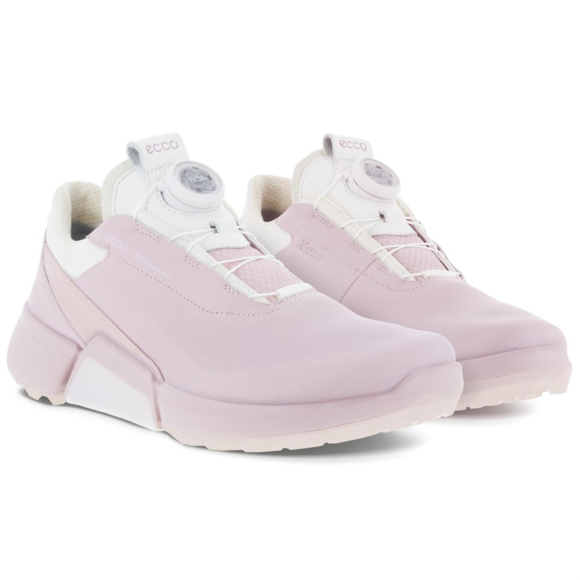 Ecco Biom H4 BOA Gore-Tex Ladies Golf Shoe Violet Ice/Delicacy/Shadow White