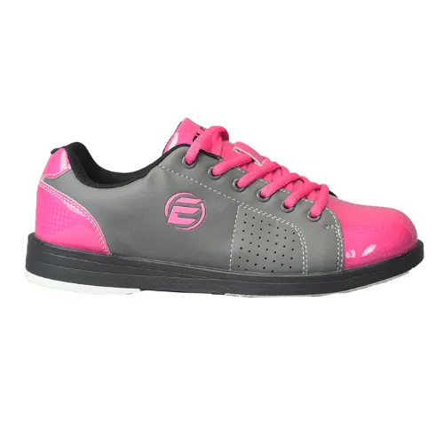 ELITE Women's Classic Grey/Pink Bowling Shoes