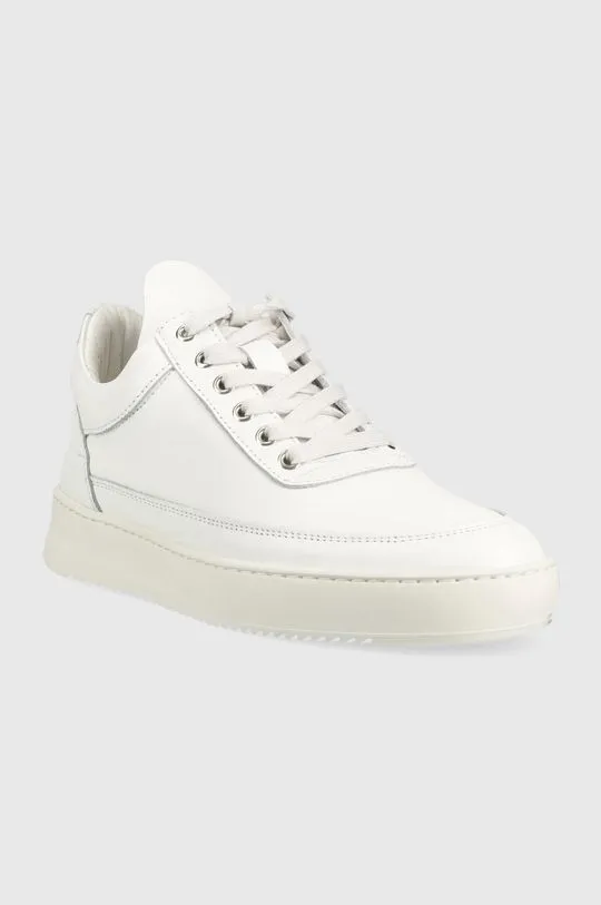 Filling Pieces leather sneakers Low Top Ripple Nappa white color 25121721855