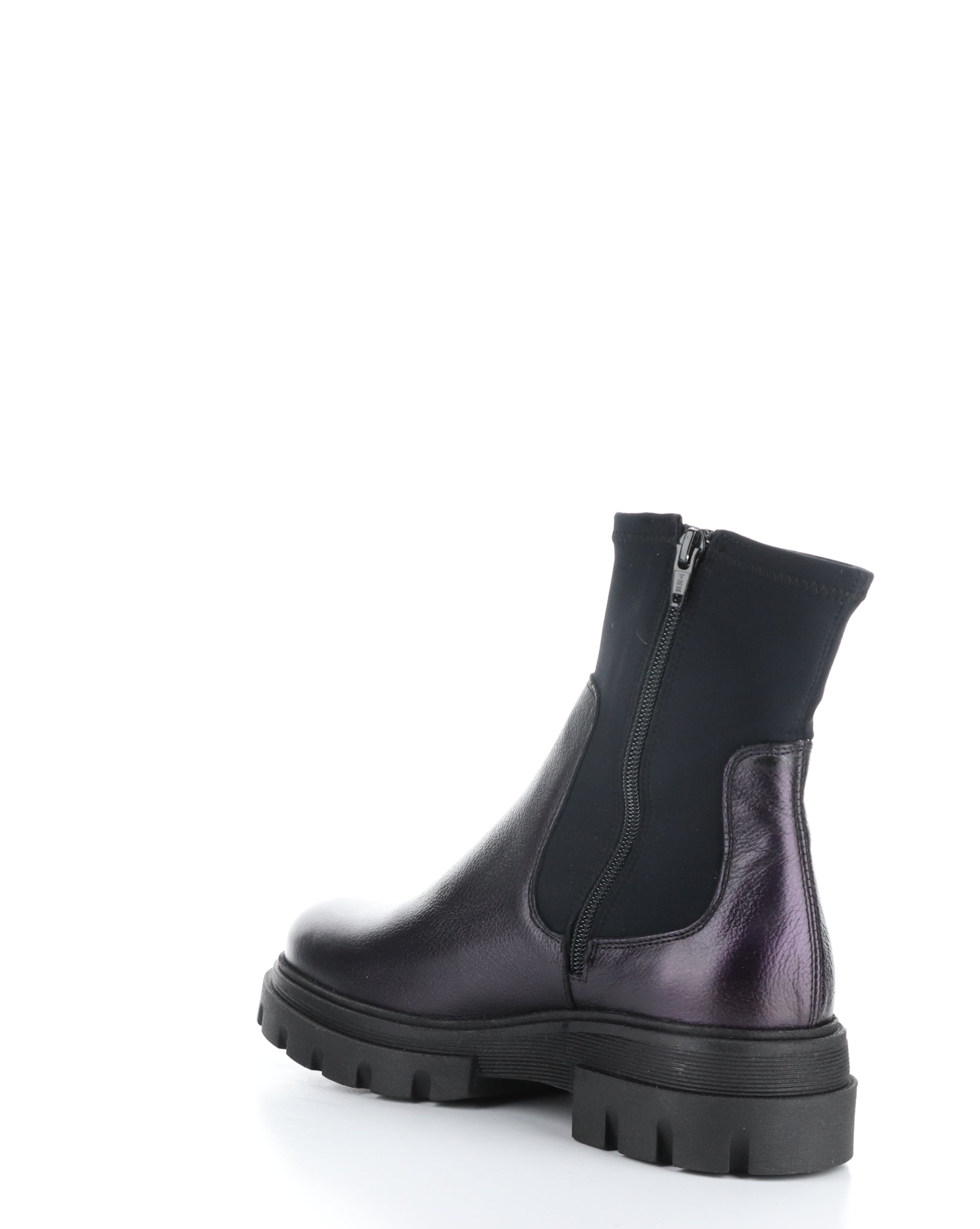 FIVE MAGENTA/BLACK Elasticated Boots