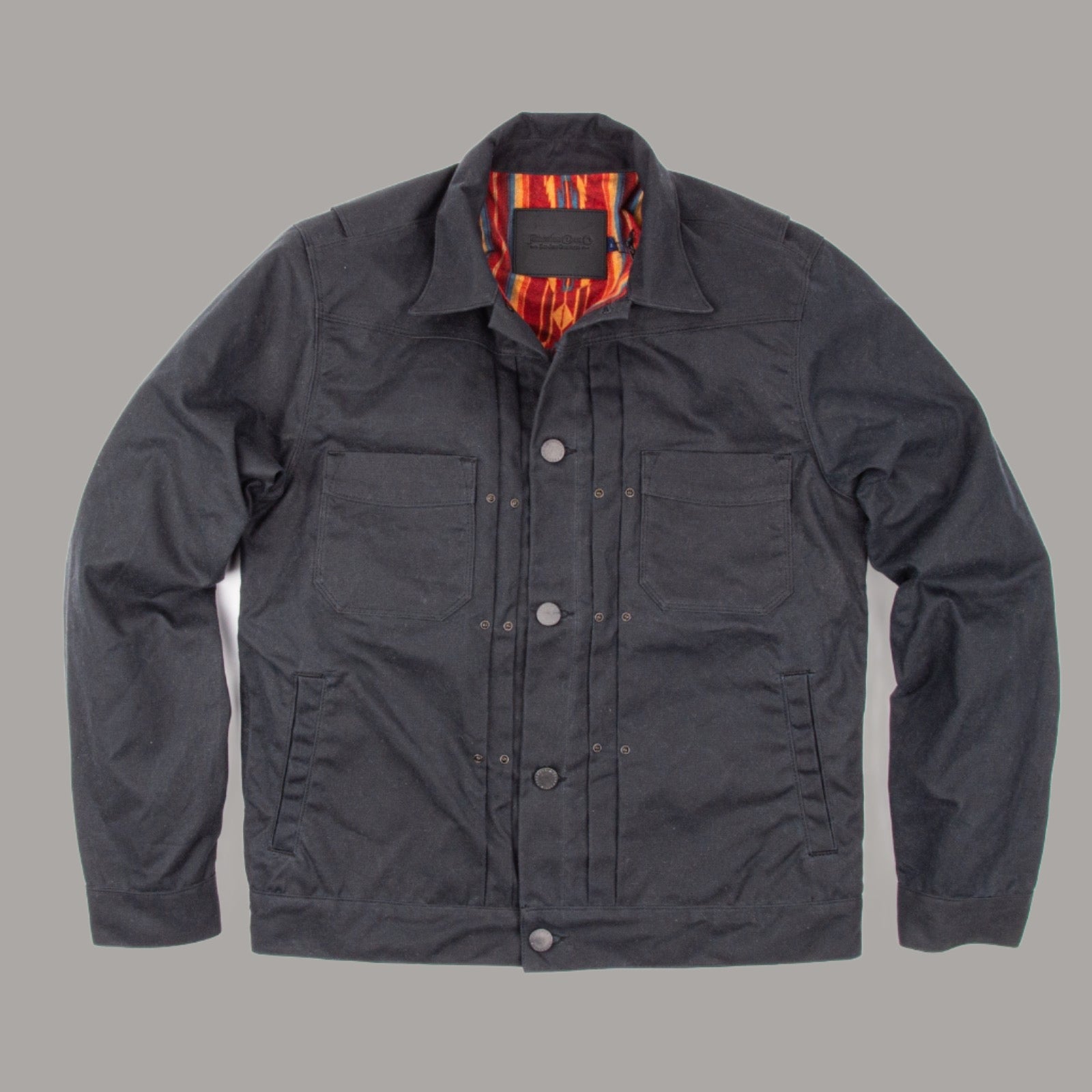 Freenote - Jacket - Rider Jacket Waxed Black