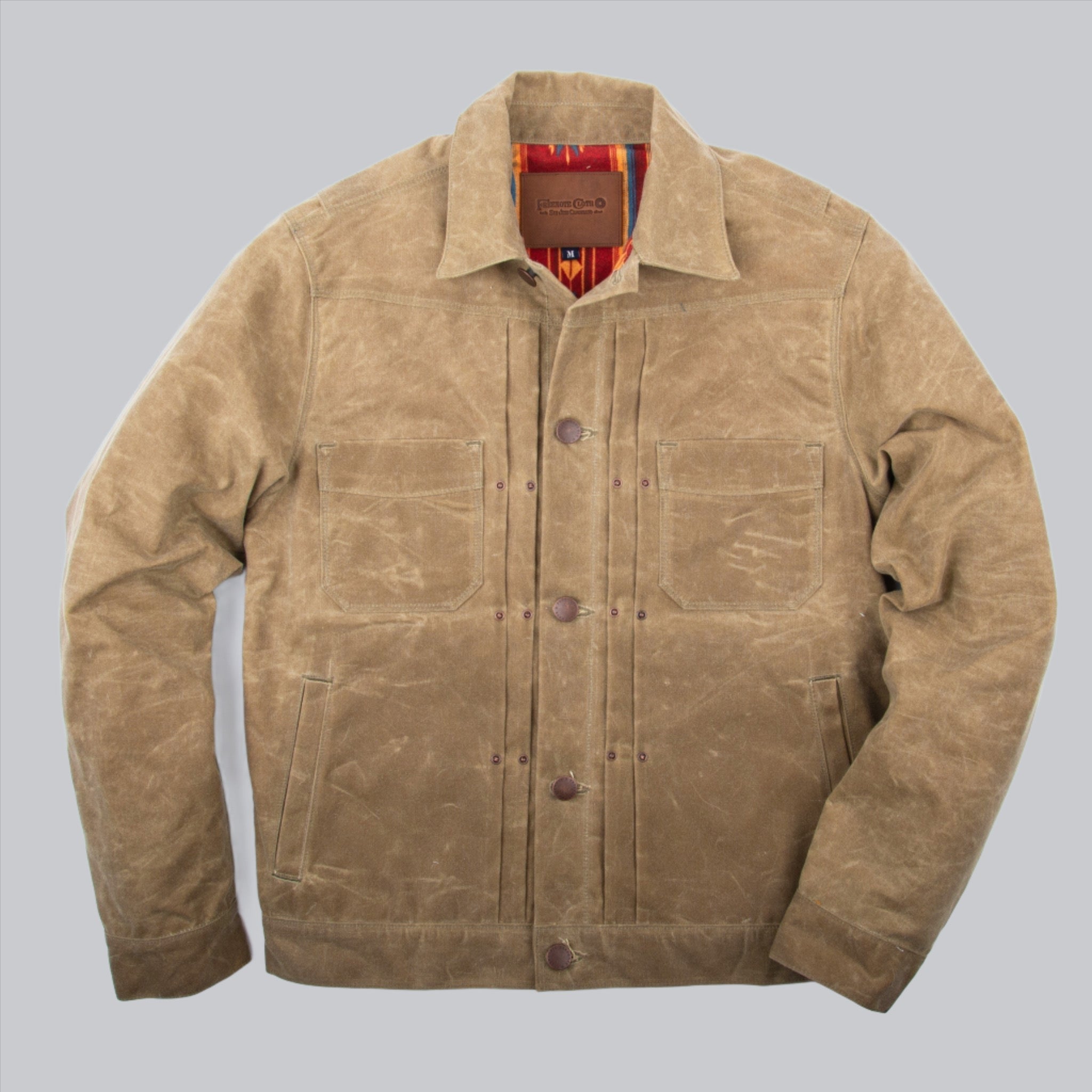 Freenote - Jacket - Rider Jacket Waxed Tumbleweed