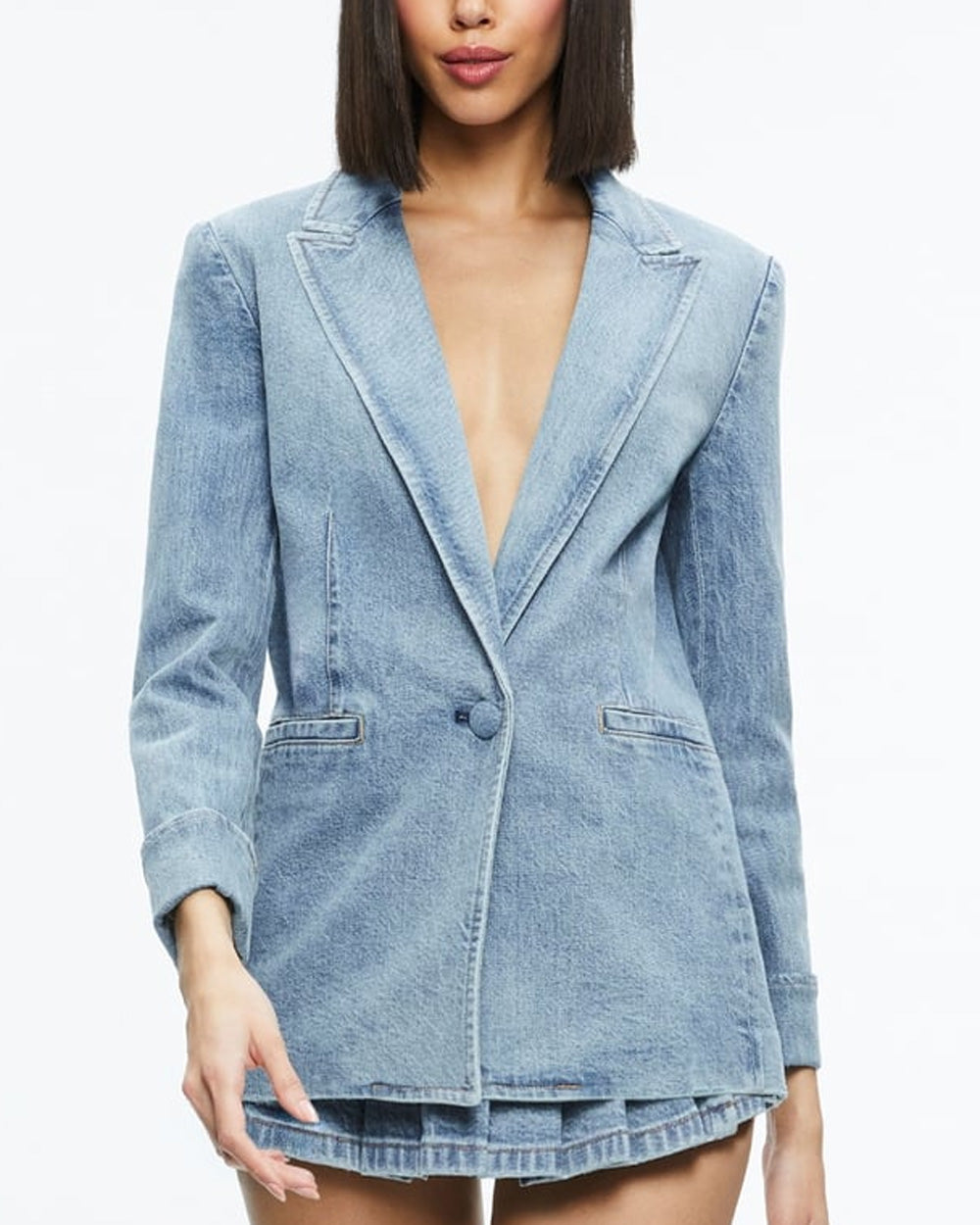 Georgia Vintage Blue Denim Justine Blazer