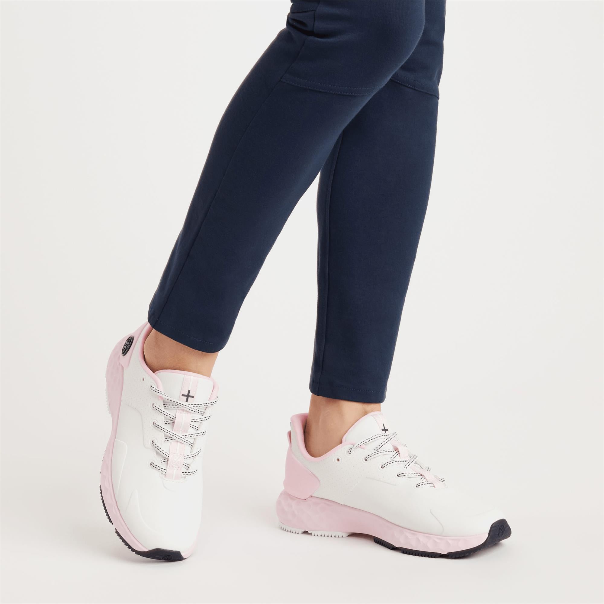 G/FORE MG4+ Ladies Golf Shoes Snow/Blush