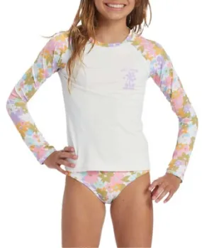 Girls' Billabong Kissed By The Sun Swim Rashguard