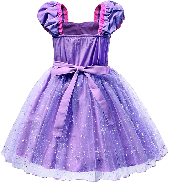 Girls Rapunzel Costume Princess Dress S3907268