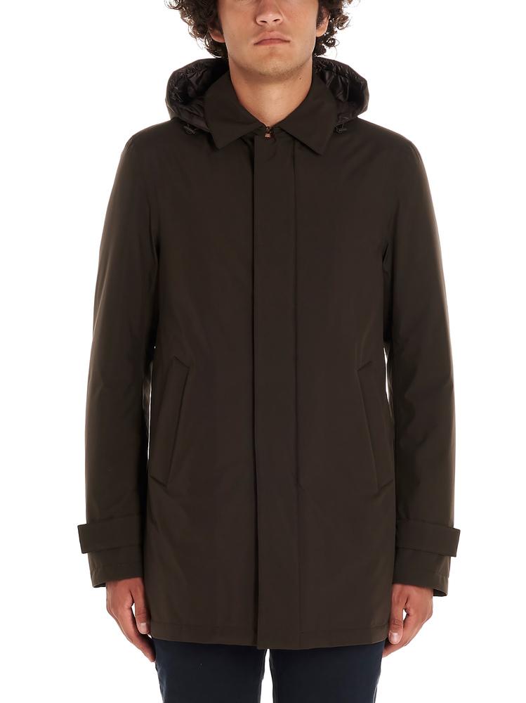 Herno Hooded Zip-Up Parka