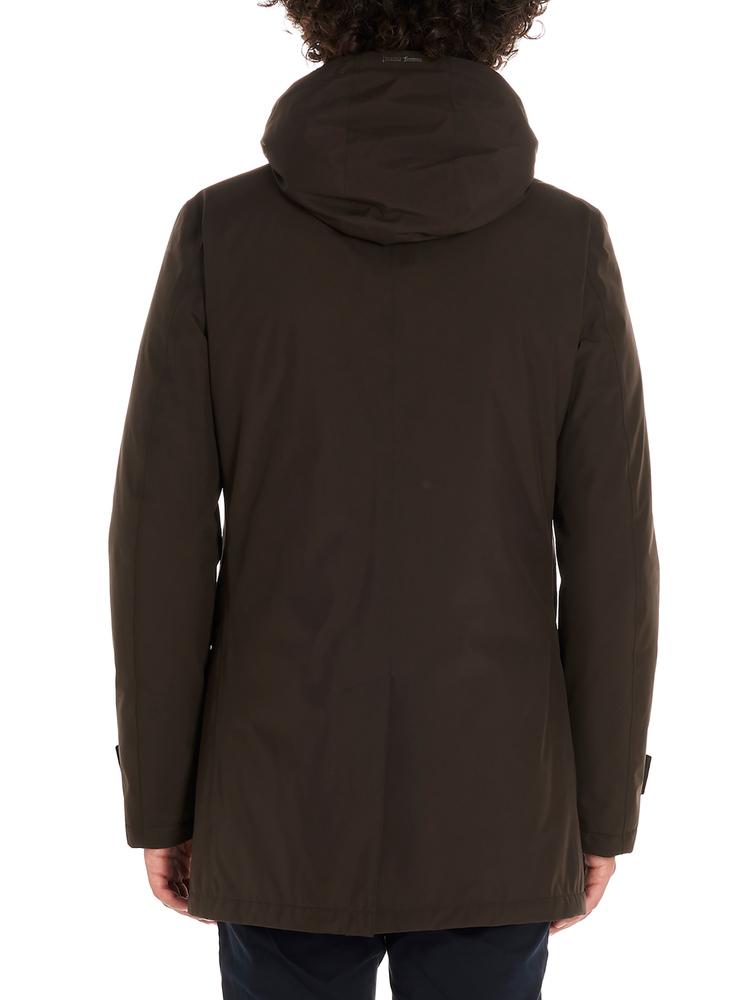 Herno Hooded Zip-Up Parka