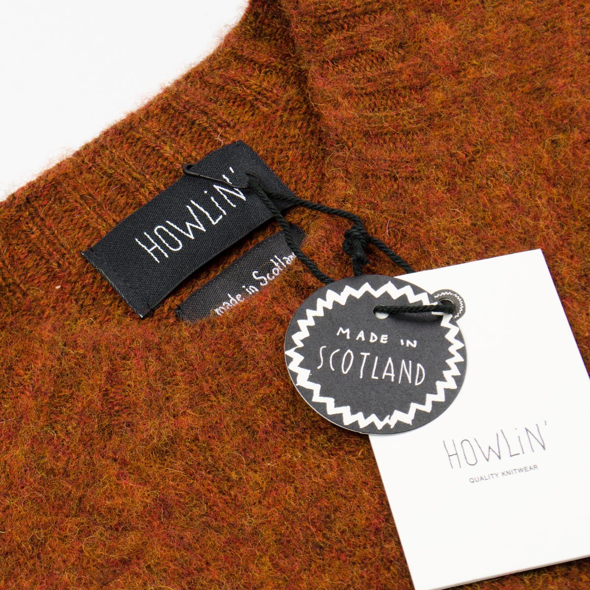 Howlin' - Birth of the Cool Wool Sweater - Rust