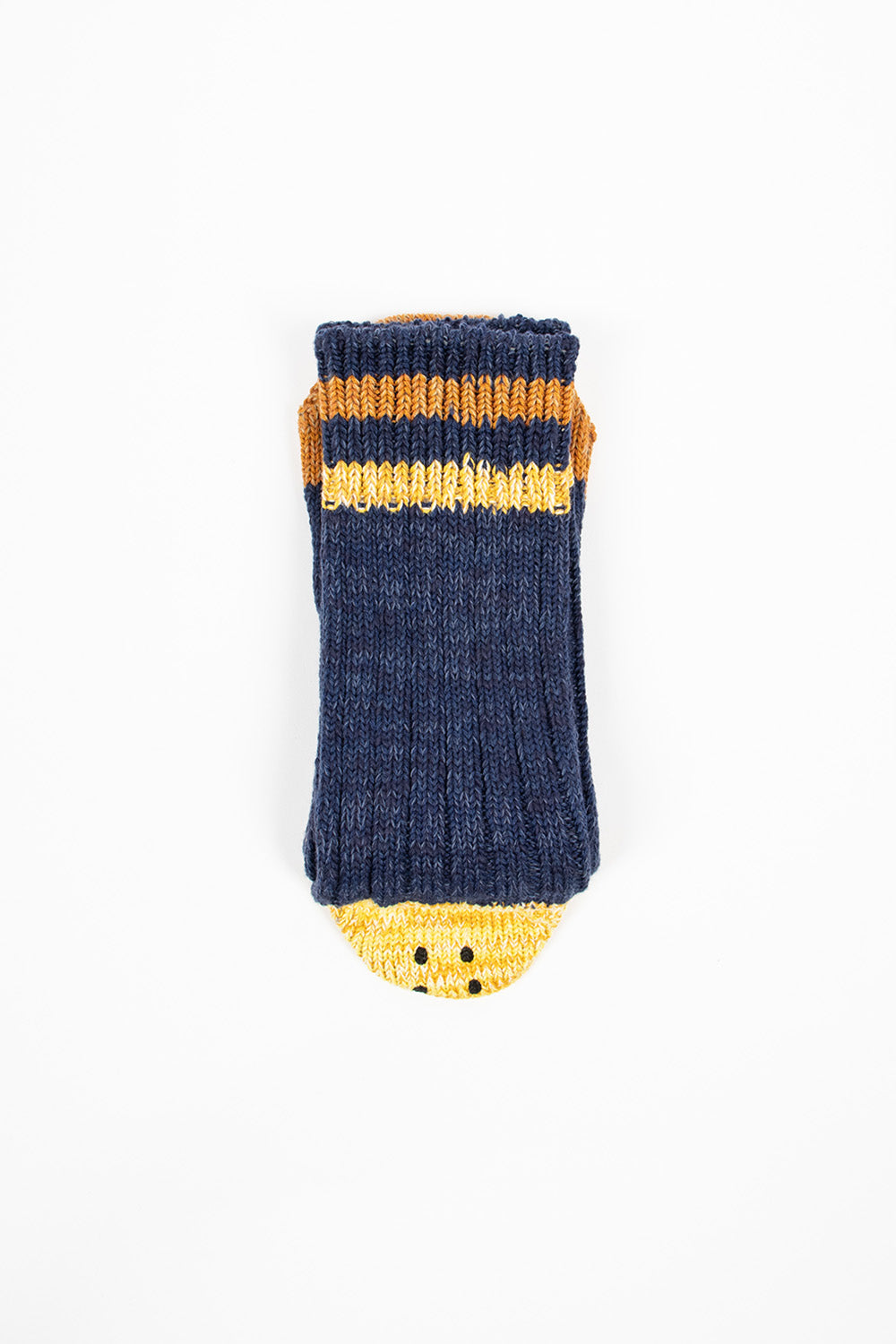 Ivy Smiley Sock Navy