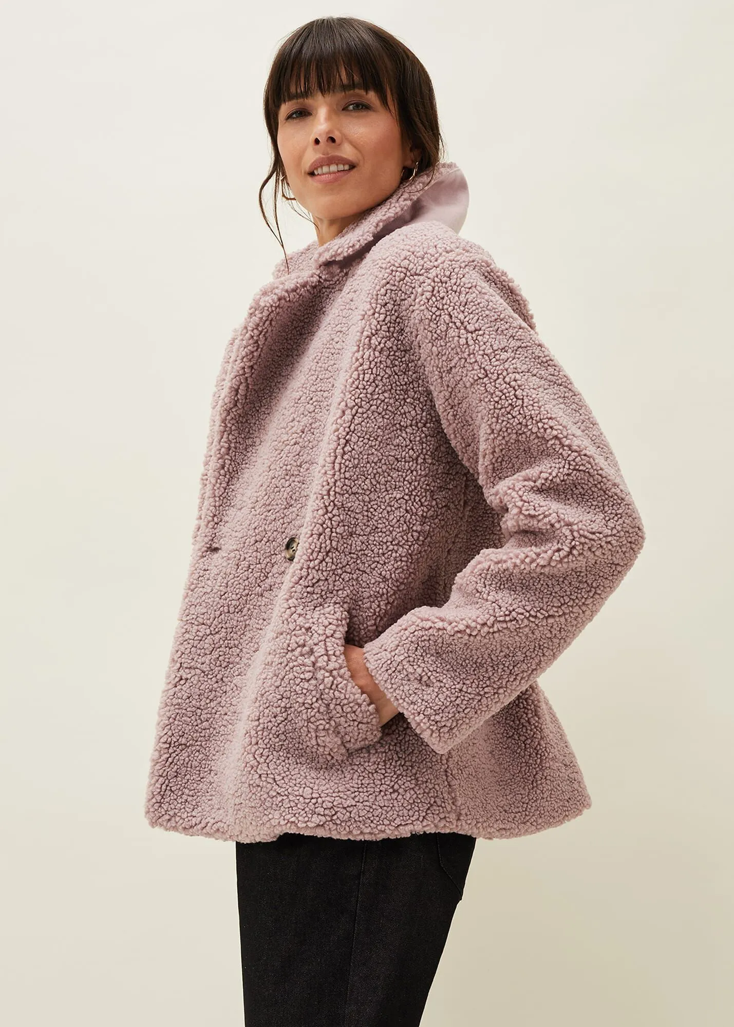 Izzy Short Teddy Coat