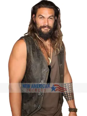 Jason Momoa Justice League Vest - New American Jackets