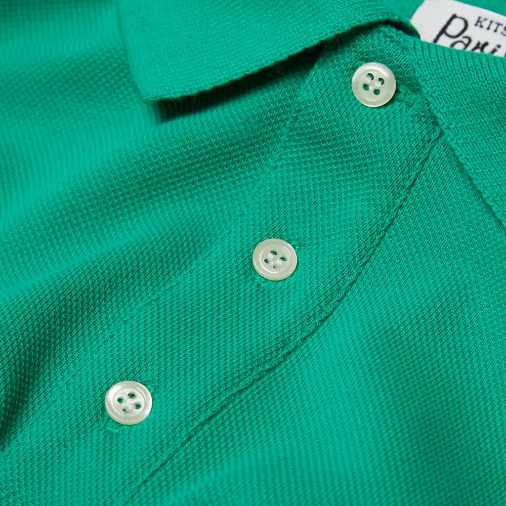 Kitsuné Parisien Classic Polo ShirtGreen