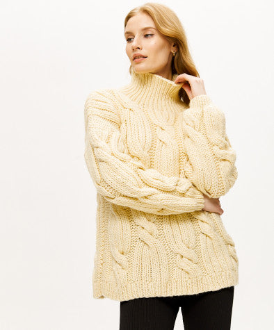 Kk Clothing Handmade Wool Sweater