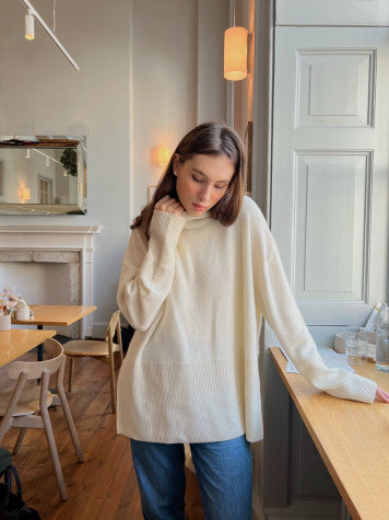 Kk Clothing Sweater In Cashmere And Merino Wool