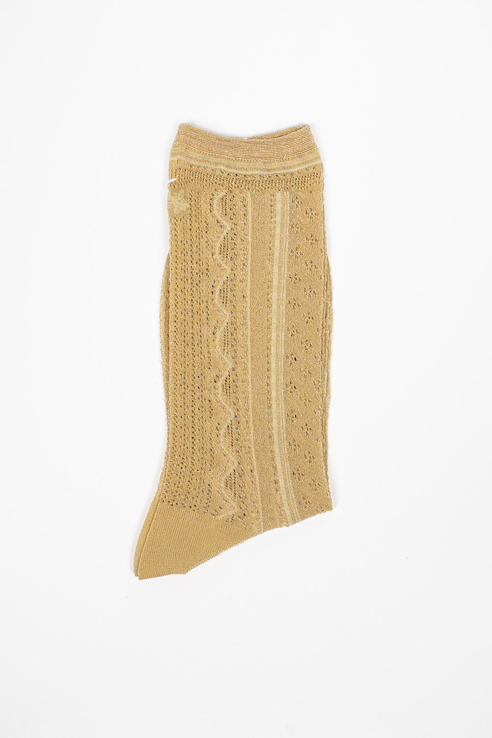 KT-161A Lace baller Socks Gold