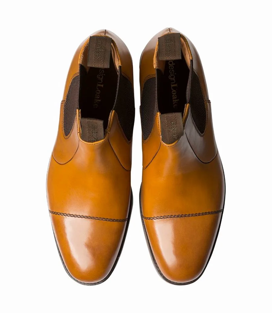 LOAKE Newbury Dealer Boots - Tan