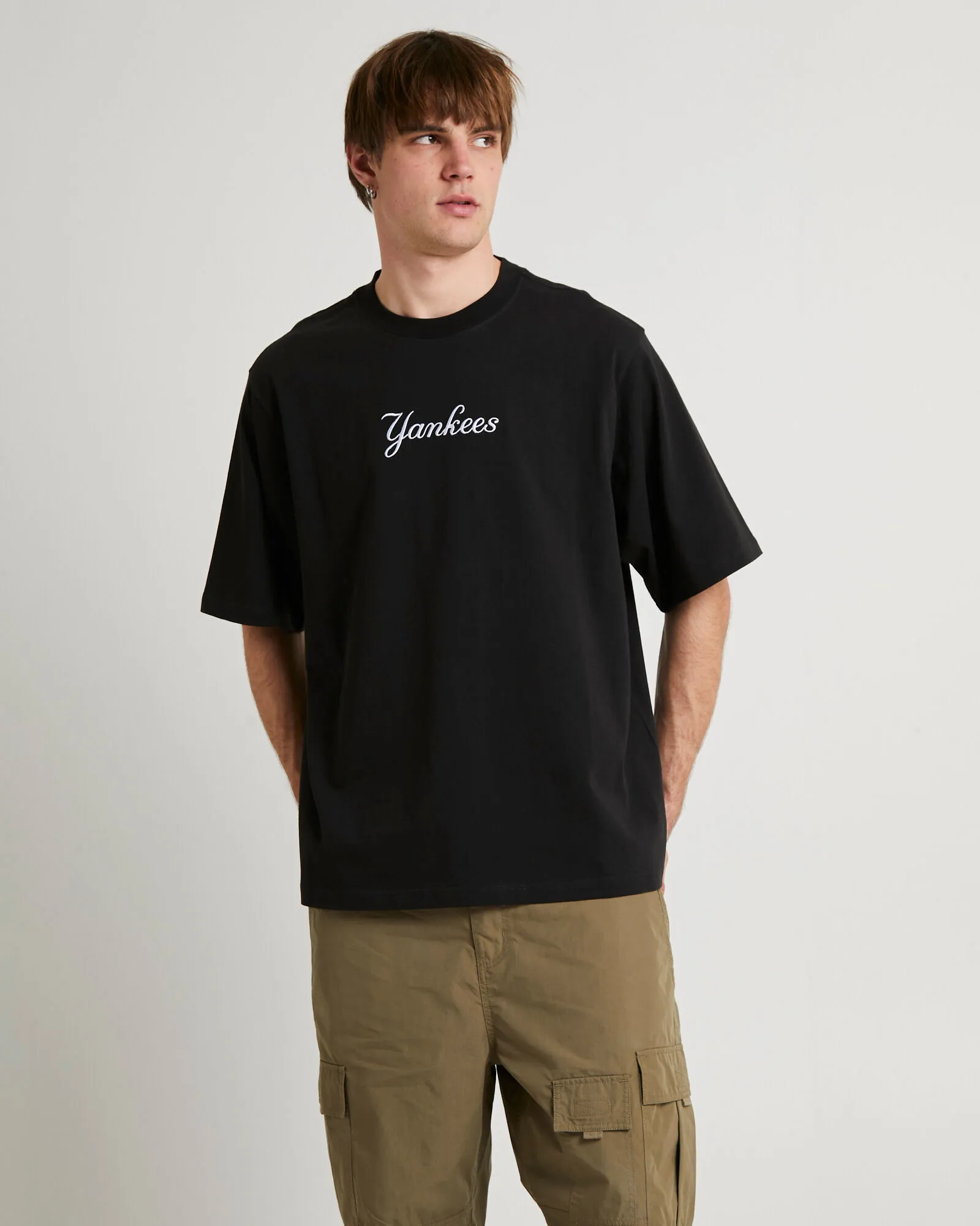 Majestic Apparel Mid-Script Heavyweight Tee