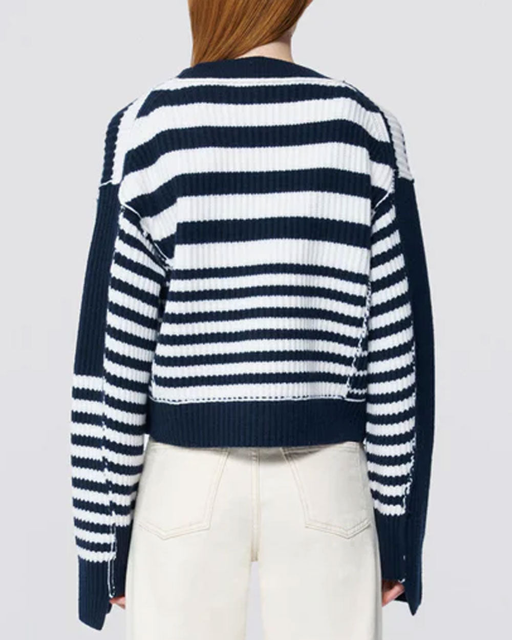 Midnight Stripe Adara Cardigan