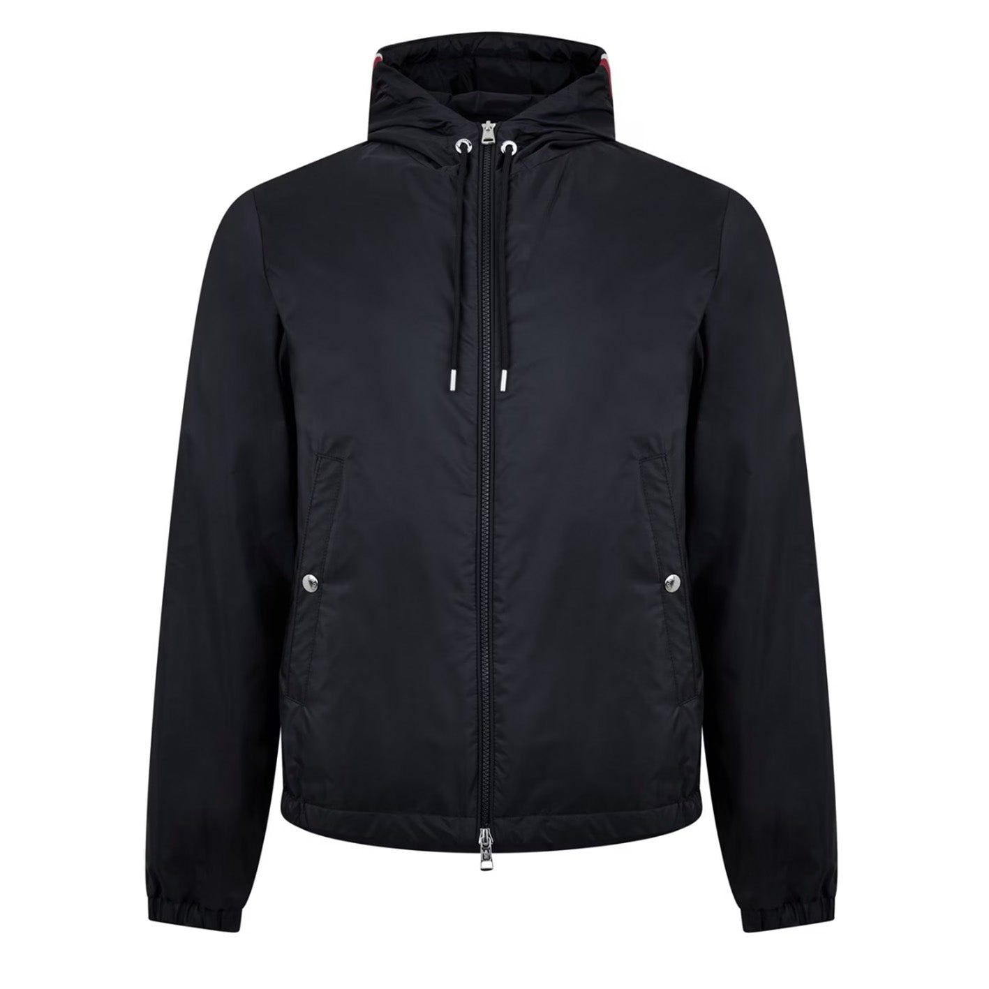 MONCLER GRIMPEURS HOODED JACKET NAVY BLUE