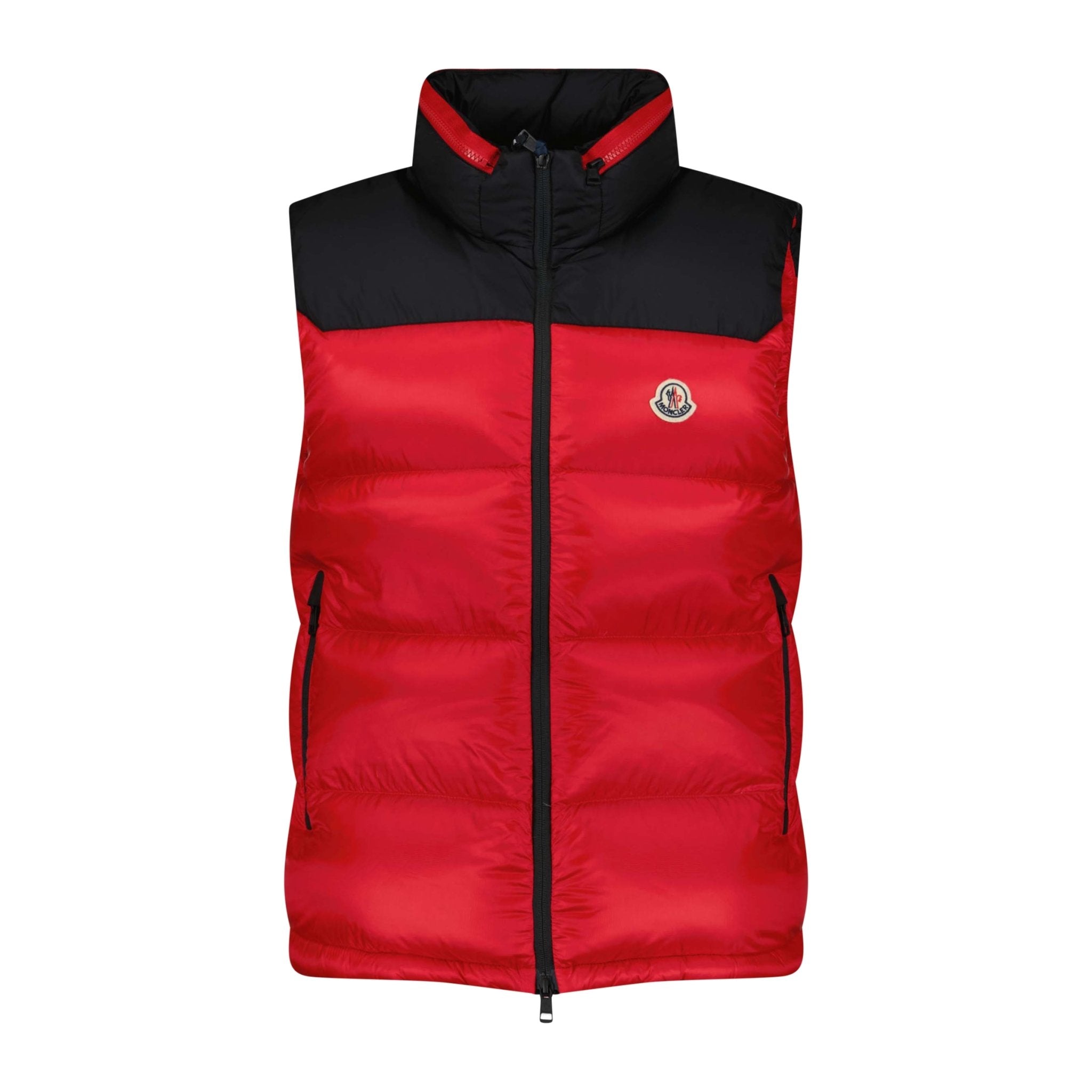 MONCLER 'Ophrys' Gilet Jacket Red