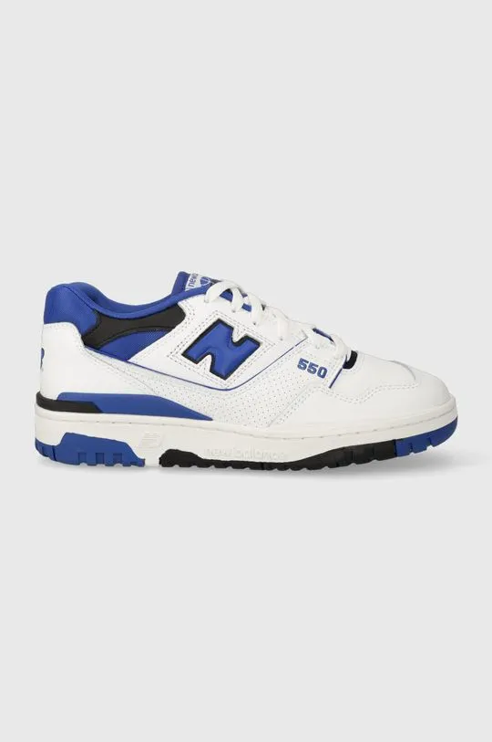 New Balance leather sneakers BB550SN1 white color