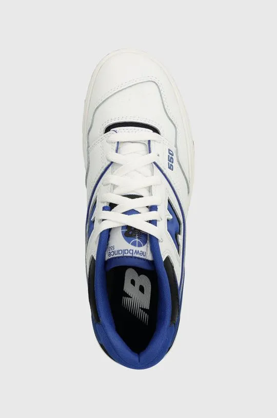 New Balance leather sneakers BB550SN1 white color