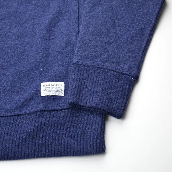 Norse Projects - Gustav Crew Sweatshirt - Navy