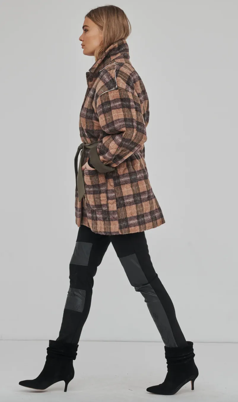 NU Denmark Majsa Checkered Jacket