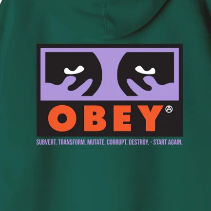 OBEY Subvert Premium Pullover - Green