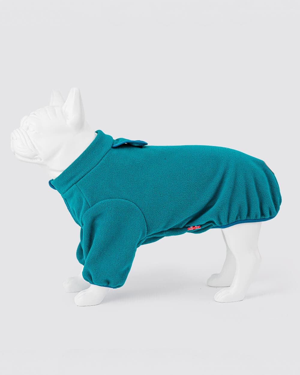 Outdoor Fleece Dog Jacket - Teal Green