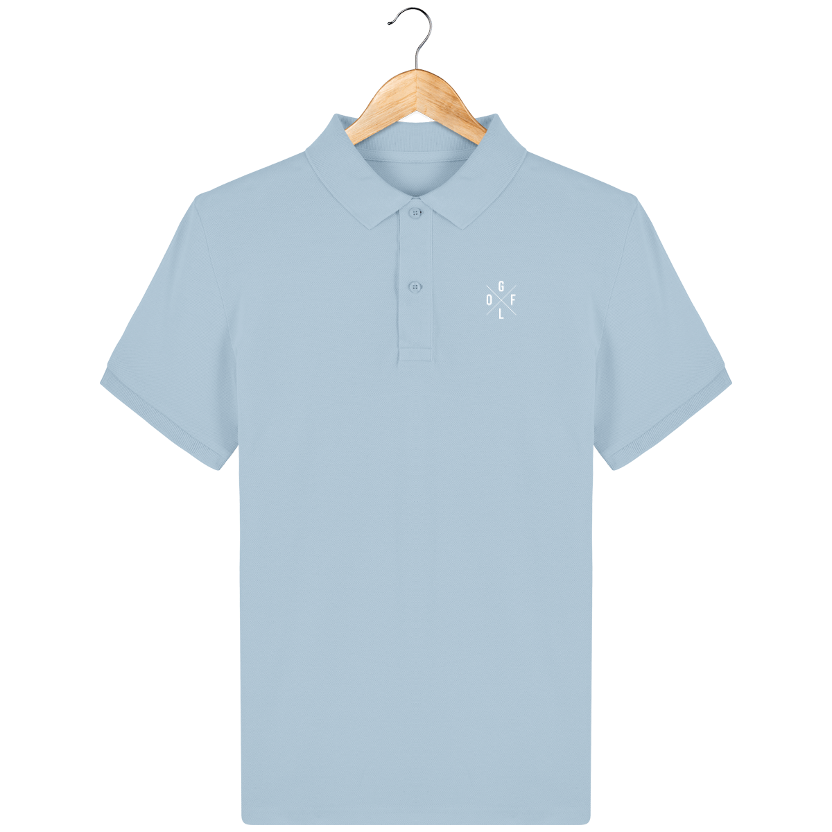 Polo en coton Bio brodé GOLF