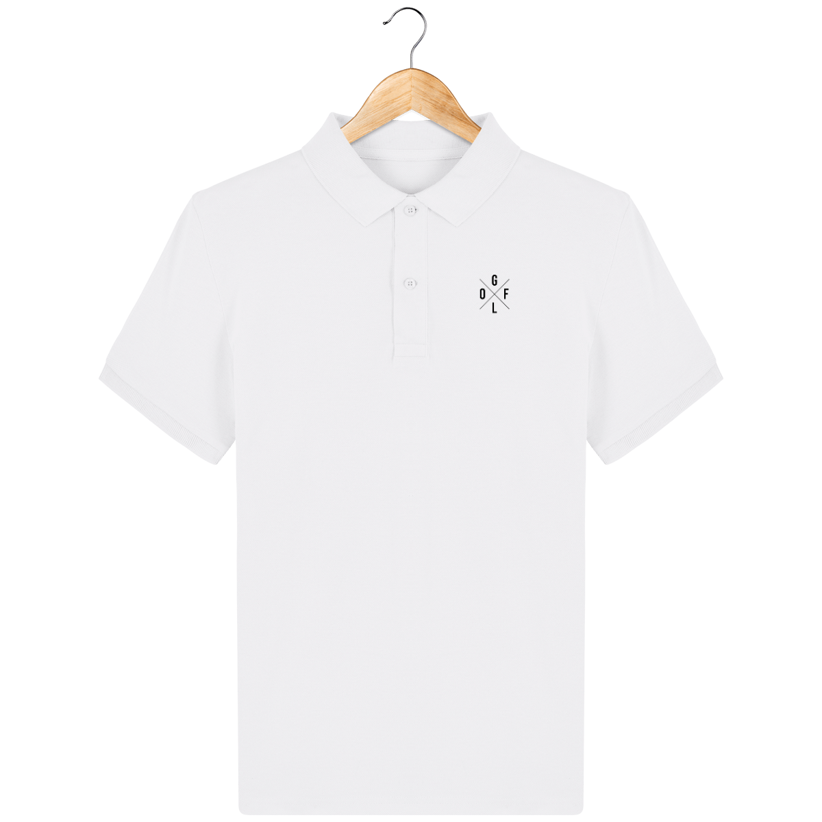 Polo en coton Bio brodé GOLF