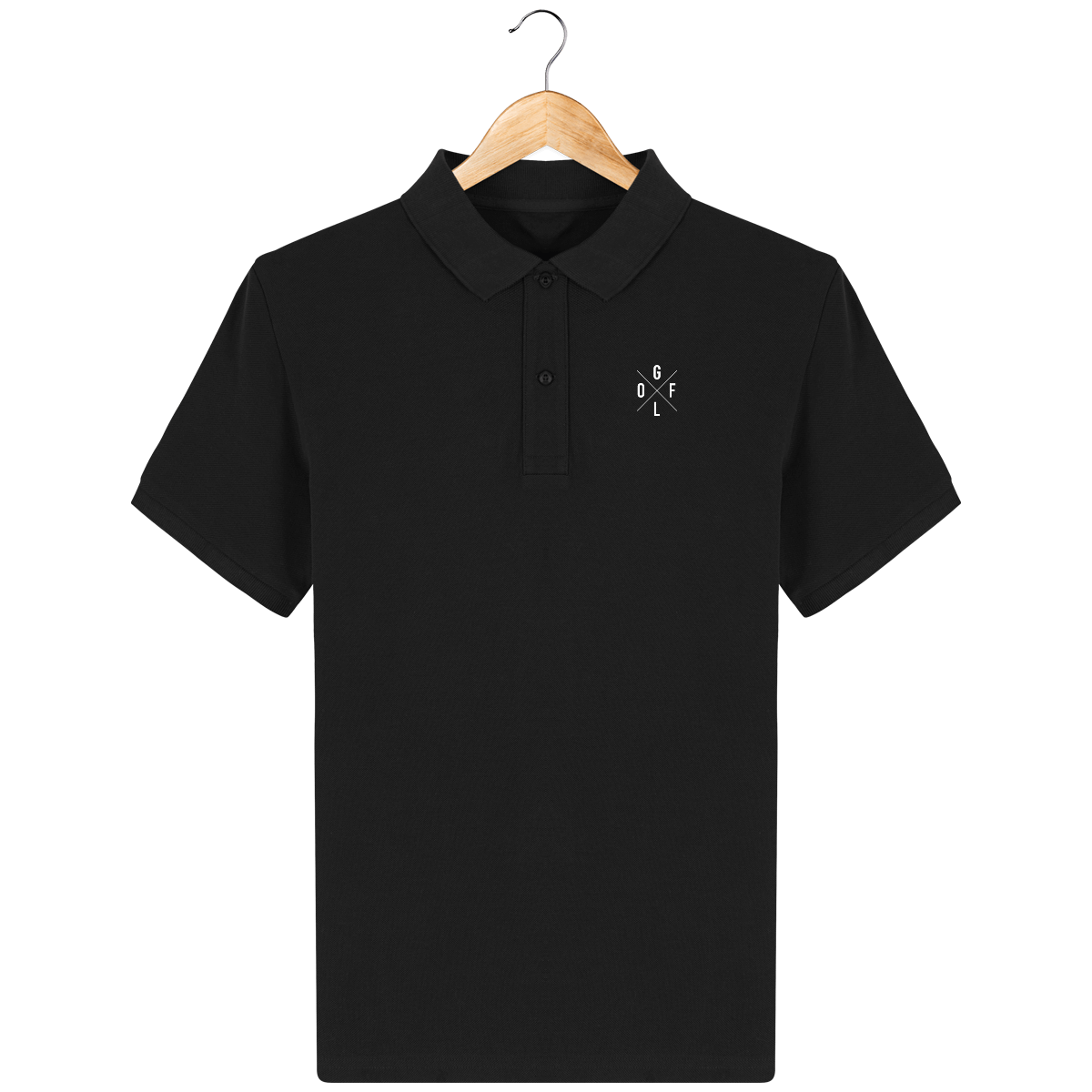 Polo en coton Bio brodé GOLF