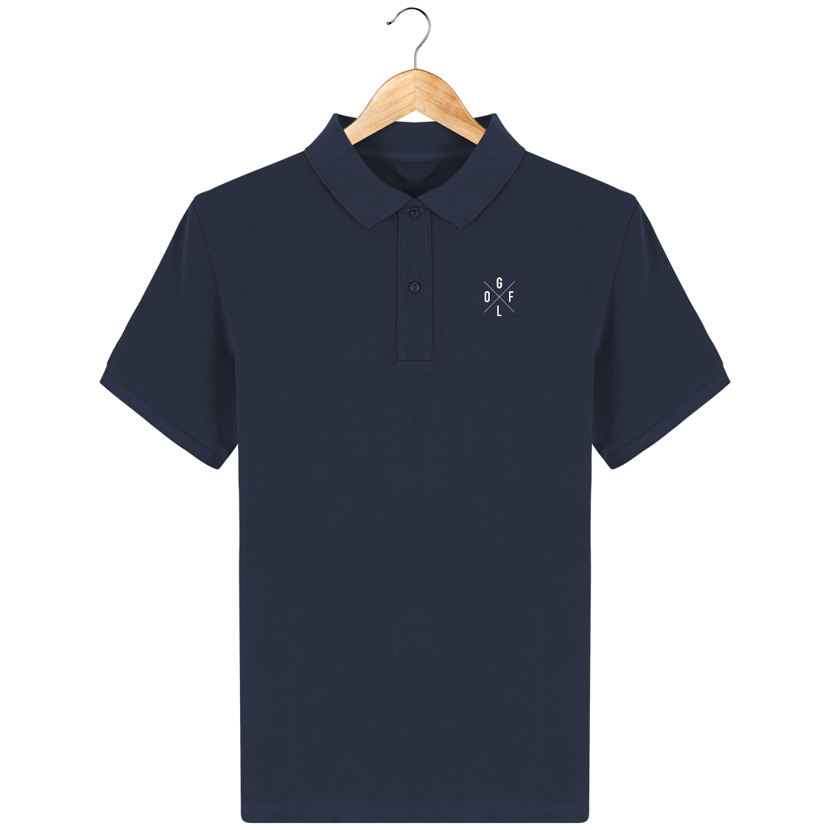 Polo en coton Bio brodé GOLF