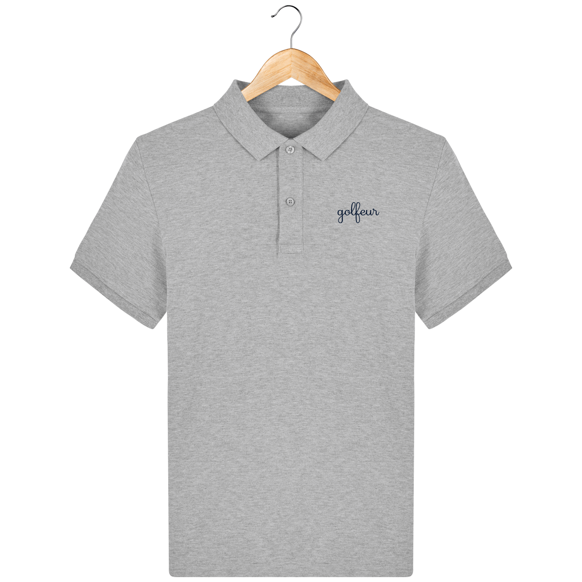 Polo en coton Bio brodé GOLFEUR